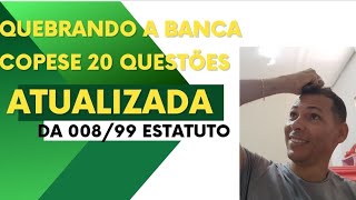 quebrando a banca COPESE 2 aula do estatuto [upl. by Ennayelsel]