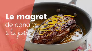 Le magret de canard à la poêle super facile [upl. by Chuah79]