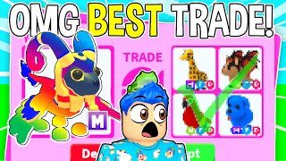 I Traded My MEGA CRIOSPHINX For THIS In Adopt Me Roblox Adopt Me Trading Proofs In RICH SERVER [upl. by Ammeg]