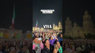 Así retumbó el Zócalo de México 🇲🇽 amlo mexico [upl. by Anoli]