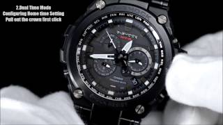 CASIO GSHOCK TRIPLE GRESIST MTG MTGS1000 Basic operation instructions [upl. by Fleur]