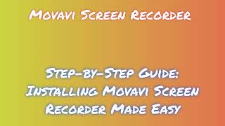 Movavi Screen Recorder Movavi Screen Recorder2024 [upl. by Raleigh]