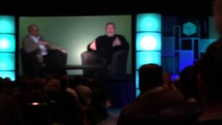 Steve Wozniak at the Promat show Chicago McCormick 20150325 part 2 of 3 [upl. by Anuqahs]