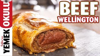 Beef Wellington Tarifi  Kalabalık Sofralara Etkileyici Lezzet İsteyenlere [upl. by Enneibaf799]