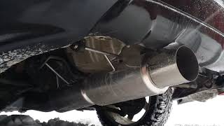 Выхлоп Kakimoto Hyper Full Mega N1  rev Forester SG глушитель exhaust muffler [upl. by Floro]