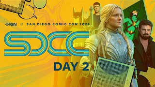 IGN at San Diego ComicCon 2024  Day 2  Marvel Hall H MCU Batman Caped Crusader LotR amp More [upl. by Rosalind]