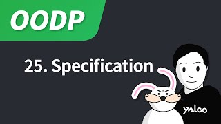 25 Specification Pattern [upl. by Nosloc395]