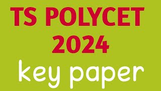 polycet 2024 key [upl. by Amalberga]