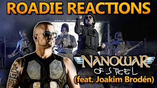 ROADIE REACTIONS  Nanowar of Steel  quotPasadena 1994quot ft Joakim Brodén [upl. by Imotas200]