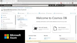 How to store unstructured data in Azure Cosmos DB with Azure Functions  Azure Tips and Tricks [upl. by Huai454]