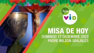 Misa de hoy 🎄⛪ Domingo 17 Diciembre de 2023 Padre Wilson Grajales TeleVID MisaDeHoy Misa [upl. by Nolad]