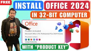 How to Install Office 2024 In 32bit Computer  How To Install Microsoft Office 2024 32bit [upl. by Landbert]