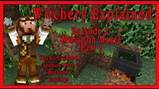 Witchery Explained Episode 2 Mutation Magic part 1 Mutandis Minecraft Mod Tutorial [upl. by Yesmar]