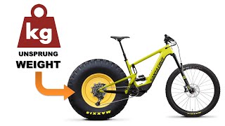 Unsprung weight amp Suspension performance MTB Rear Ep 22 [upl. by Hoashis]