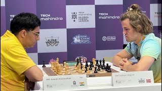 Viswanathan Anand vs Magnus Carlsen  2nd London Chess Classic 2010 [upl. by Alin]