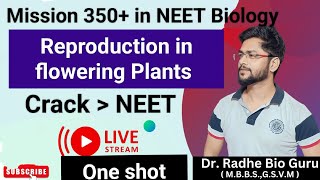 Sexual Reproduction in Flowering Plants  Mission 350 marks in NEET Bio  Super Quick Revision [upl. by Am]