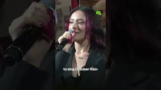 Eden Golan sings ‘banned’ October Rain song in Tel Aviv [upl. by Josy]