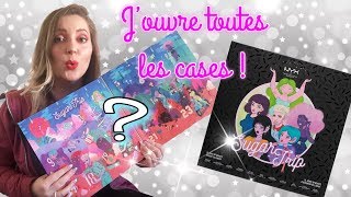 UNBOXING du CALENDRIER DE LAVENT NYX  Octobre 2018 [upl. by Zailer]