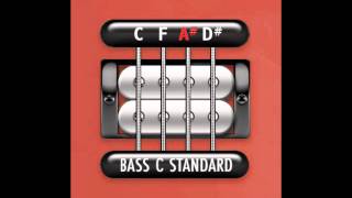 Perfect Guitar Tuner Bass C Standard  C F A D [upl. by Ynnam]