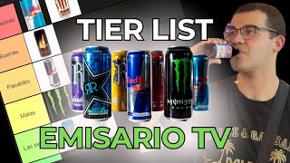 TIER LIST BEBIDAS ENERGÉTICAS EMISARIO TV [upl. by Giesecke852]