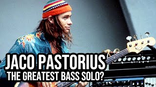 Jaco Pastorius This BASS SOLO Changed Popular Music [upl. by Simona]