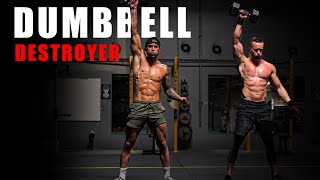 22 Set Dumbell Destroyer  Michael Vazquez amp Scott Mathison [upl. by Eimile]