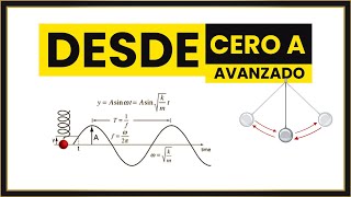 ✅ Movimiento ARMÓNICO Simple EXPLICACIÓN SENCILLA 5 Fórmulas CLAVE [upl. by Thanh]