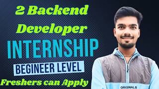 Internships for College Students  Paid Internships  backend developer internships  Shubham Shah [upl. by Ebony789]