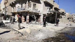 Esodo da Aleppo sotto le bombe Allarme umanitario dellONU [upl. by Nonnahc]