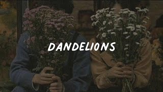 dandelions speed up  lyrics [upl. by Richard922]