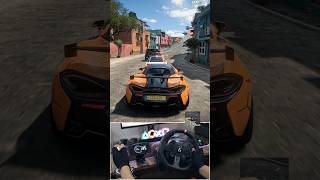 Mclaren 620R Stunt Race 🚗 shorts [upl. by Aneehsak]