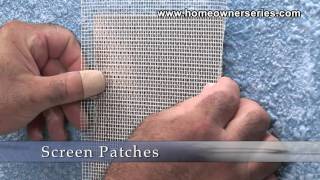 How to Fix Drywall  Screen Patchs  Materials  Drywall Repair [upl. by Mears343]