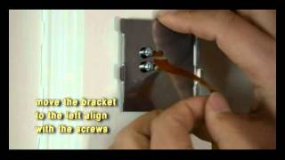 EQUES smart peephole viewer DIY installation video [upl. by Carlyle]