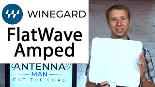 Winegard FlatWave Amplified Indoor HD TV Antenna Review [upl. by Salbu]