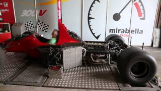 F1 Dallara motore Ferrari 1992 verifiche banco prova [upl. by Aronoff]