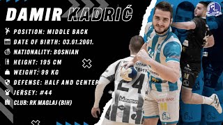 Damir Kadric  Middle Back  RK Maglaj  Highlights  Handball  CV  202324 [upl. by Seravaj]