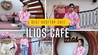 best rooftop cafe in west delhiilios cafe rajouri gardenbestcafe rooftop rajourigarden cafe [upl. by Ydurt]