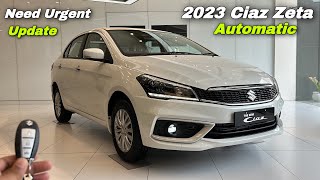 Maruti suzuki ciaz zeta Automatic 2023 Price amp Features ❤️ 2023 Ciaz Zeta automatic [upl. by Senhauser658]