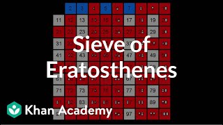 Sieve of Eratosthenes  Journey into cryptography  Computer Science  Khan Academy [upl. by Faulkner735]