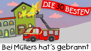 🏞️ Bei Müllers hats gebrannt  Kinderlieder zum Mitsingen und Bewegen [upl. by Ruamaj963]