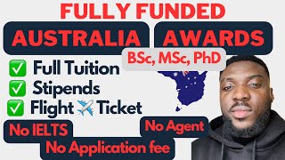 Fully Funded Australia Awards Scholarship for International Students 2024 [upl. by Ayotyal]