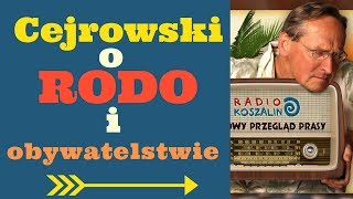 Cejrowski o RODO i obywatelstwie 20180804 Radio Koszalin [upl. by Artap]