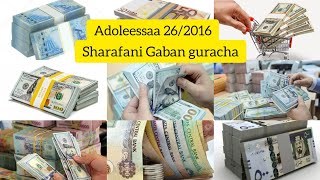 sharafani malaqa Ethiopian Dabalee afaanoromoo money የጥቁር ገበያ ምንዛሪ [upl. by Brill487]