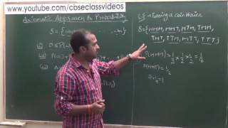 Axiomatic approach to Probability  CBSE 11 Maths NCERT Ex 163 intro Part 1 [upl. by Elga384]