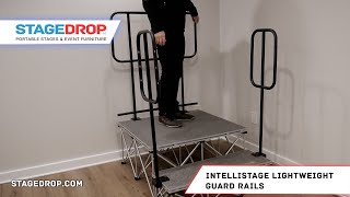 IntelliStage Lightweight  Guard Rails at StageDrop [upl. by Tova472]