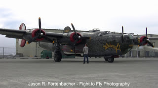 B24 Engine Start amp Takeoff [upl. by Aziaf]