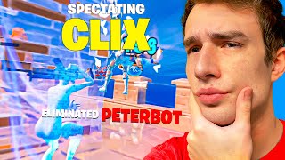 I Spectated PETERBOT amp POLLO VS CLIX amp VENO in a 1000 WAGER [upl. by Bugbee]