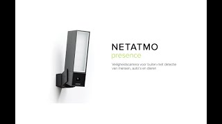 Netatmo Slimme Buitencamera [upl. by Ojiram]