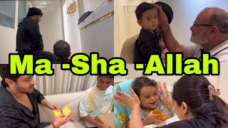 Eid Mubarak 🤗  Ruhaan’s New Favourite… 🙈  Shoaib Ibrahim  vlog [upl. by Aicelaf]