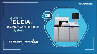 Mispa i121  Fully Automated Chemiluminescence Enzyme Immunoassay Analyzer  120 Testshr [upl. by Elletsirhc]